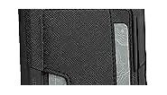 Smartish iPhone 13 Pro Max Wallet Case - Wallet Slayer Vol. 2 [Slim + Protective] Credit Card Holder with Kickstand - Black Tie Affair