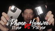 iPhone 13 Pro vs Huawei P30 Pro, ¿hay nuevo rey de la fotografía?