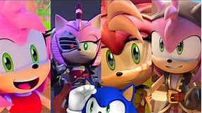 Sonic and Amy (Rusty, Thorn & Black Rose) all scenes | Sonic Prime