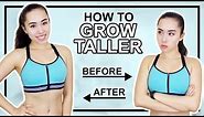 HOW TO GROW TALLER | 7 Minute Stretching Routine