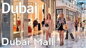 Dubai [4K] Amazing Dubai Mall. Burj Khalifa, City Center Walking Tour 🇦🇪