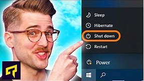 "Shut Down" Doesn't Actually Shut Down Your PC