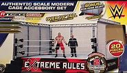 WWE ACTION INSIDER: STEEL CAGE ACCESSORY for WWE Authentic Scale Wrestling Ring Review