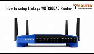 How to setup Linksys WRT1900AC router?