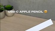 unboxing the new usb-c Apple Pencil 😮‍💨 #asmr #applepencil #satisfying #spigen #tech