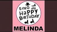 Happy Birthday Melinda (Pop Version)