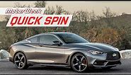2021 Infiniti Q60 Red Sport 400 | MotorWeek Quick Spin