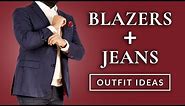 How To Pair Denim Jeans with Jackets, Blazers & Sport Coats