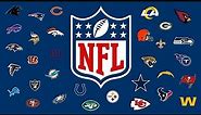 Screensaver 4K - NFL Teams logo (32 posters)
