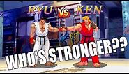 The difference between Ryu and Ken in EVERY Street Fighter Game!!
