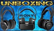 Sony Headset Wireless MDR-RF855RK - Unboxing