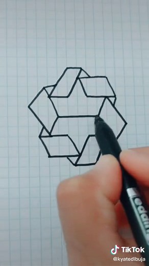 Cómo hacer una figura geométrica en 3D paso a paso