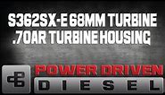 Dyno Test: BorgWarner Turbos S362SXE 68mm Turbine .70 A/R Turbine Housing | Power Driven Diesel