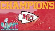 Kansas City Chiefs Super Bowl LVII Champions 1 HR LOGO LOOP, WALLPAPER, BACKGROUND