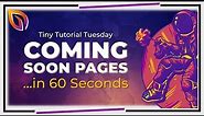 How to Make a Coming Soon Page in WordPress for Free (In 60 Seconds)