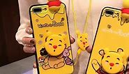 VANVENE Cute 3D Winnie Cartoon Funny Animal Character Case Cover Compatible with iPhone 11 Pro Case 5.8 inch for Kids Girls And BoysFits Apple iPhone 11 Pro with Holder Lanyard Doll
