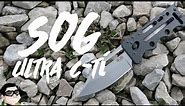 SOG Ultra C-Ti Multi-purpose Knife + Money Clip