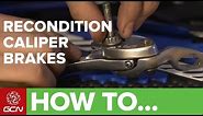 How To Recondition Road Bike Caliper Brakes