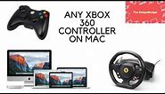 How to use Any Xbox 360 wheel/controller on a mac