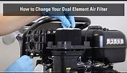 How to Clean or Replace a Dual Element Air Filter