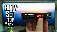 WATCH FREE HDTV - HDTV Set Top Box - DVB T2 Terrestrial Receiver Unboxing,Review and Test