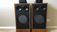 Polk Audio RTA-12B Vintage Home Floor Standing Speakers