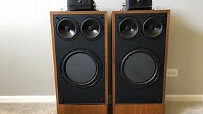 Polk Audio RTA-12B Vintage Home Floor Standing Speakers
