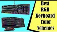 The Best RGB Keyboard Color Schemes I've Tested So Far