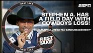 IT WAS PURE DOMINATION, AN ABSOLUTE UTTER EMBARRASSMENT - Stephen A. BASHES Cowboys 🍿 | First Take