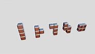 simple 3d Tetris Pieces - Download Free 3D model by Trockk (@Timrockk)