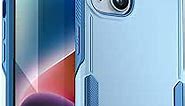 Poetic Neon Series iPhone 14 Plus Case, Dual Layer Heavy Duty Tough Rugged Light Weight Slim Shockproof Protective Drop Protection Phone Case 2022 New Cover for iPhone 14 Plus (6.7 Inch), Sky Blue