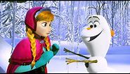 Anna & Kristoff Meet Olaf Scene | FROZEN (2013) Movie CLIP HD