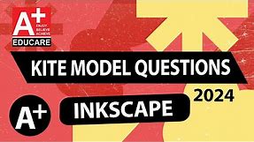 SSLC IT KITE MODEL QUESTIONS 2024 - INKSCAPE - CHAPTER 1 - THE WORLD OF DESIGNING