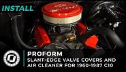 Classic Chevy Valve Covers & Air Cleaner | Proform | 1960-1987 C10 Install