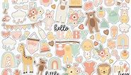 Echo Park - Our Baby Girl Collection - 12 x 12 Cardstock Stickers - Elements