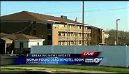 Woman found dead in Blue Springs motel