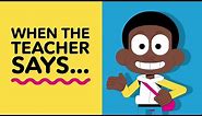 When The Teacher Says “No Homework" | Cartoon Network