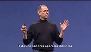 Steve Jobs introduciendo el iPhone (keynote 2007 - Español)