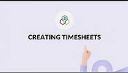 How-to videos: Creating Timesheets in Zoho People