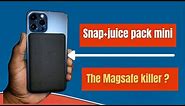 Mophie snap+ Juice Pack Mini - Magnetic and Portable Wireless Charger unboxing and review