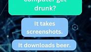 🍸 "How Does a Computer Get Drunk? - Hilarious IT #Riddles That Will Crack You Up!"