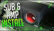 How to Install an Amp & Subwoofer EASY! (2024)