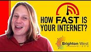 Measure your Internet speed with Fast.com