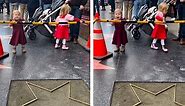 Billy Idol's grandkids dance in front of his Walk Of Fame star