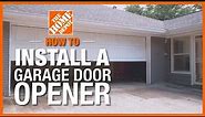 How to Install a Garage Door Opener | The Home Depot
