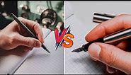 Ballpoint Pen vs Rollerball Pen