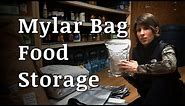 Using Mylar Bags for Food Storage