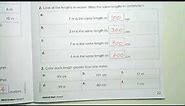 Grade 2 // Math lesson 2.10 // Length // Comparing lengths in meters and centimeters
