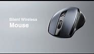 Ugreen Wireless Ergonomic Mouse | 2.4G USB Cordless Silent Mice with Nano Receiver