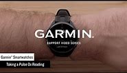 Garmin Support | Smartwatches | Taking a Pulse Ox Reading